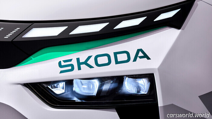 Skoda's Racing Concept Demonstrates That Fiber Enhances Speed | Carscoops